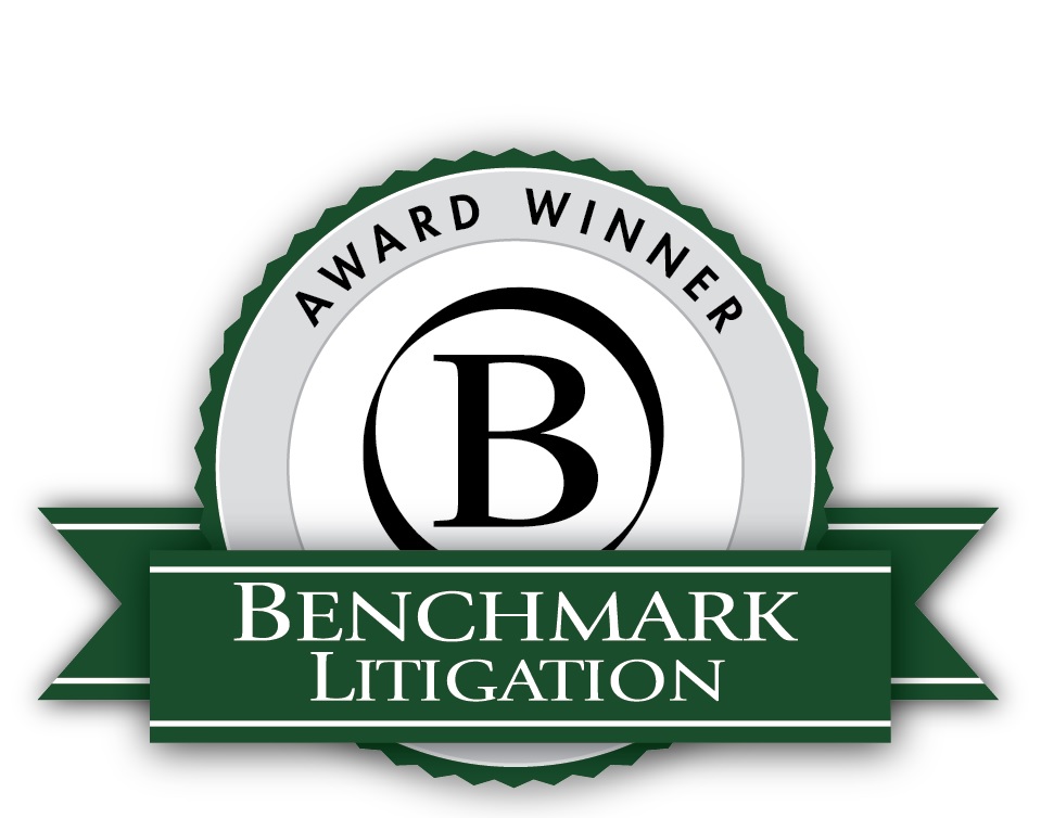 Benchmark Litigation Award Winner badge